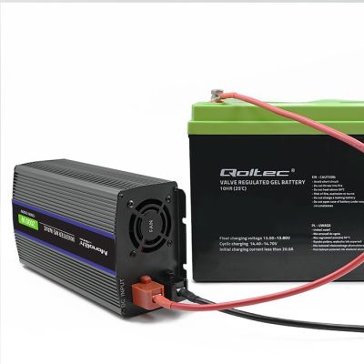 13. Qoltec Monolith 2000 MS Wave Voltage Converter | 12V to 230V | 1000/2000W | USB