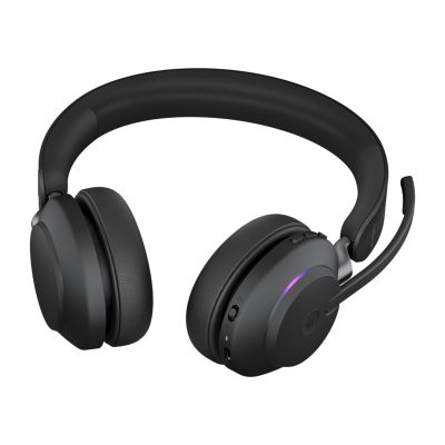 9. Jabra Evolve2 65 MS Stereo Link380c Wireless On-Ear Headphones