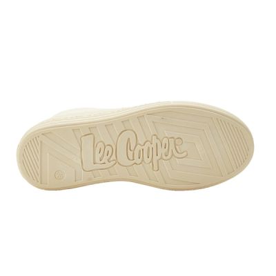 4. Lee Cooper women's shoes sports sneakers beige platform fashionable