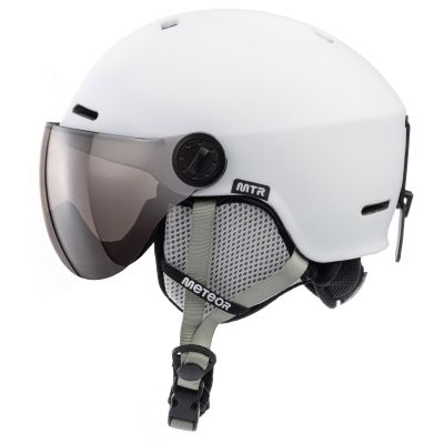 9. Meteor Falven S ski helmet 53-55 cm white