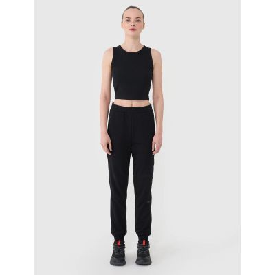 4. Women's sweatpants joggers 4F 4FRSS25TTROF1398-20S