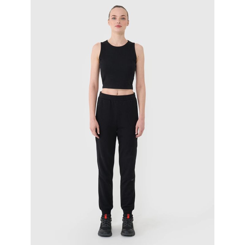 4. Women's sweatpants joggers 4F 4FRSS25TTROF1398-20S