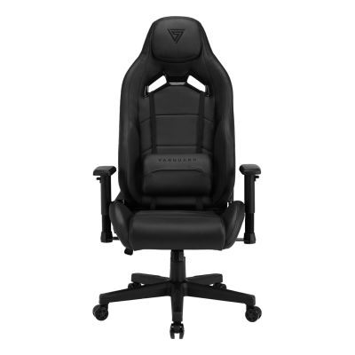 2. SENSE7 Vanguard Gaming Chair Upholstered Seat Black