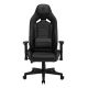 2. SENSE7 Vanguard Gaming Chair Upholstered Seat Black