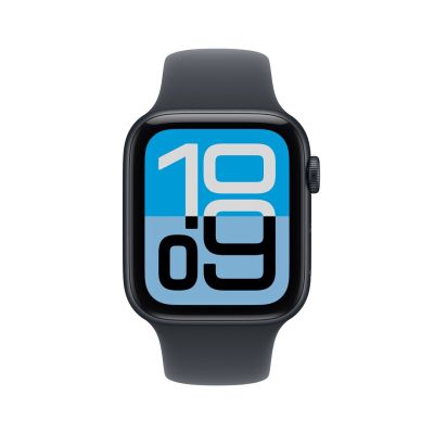 2. Apple Watch SE (3rd generation) OLED 44 mm Digital 368 x 448 px Touchscreen 5G Black Wi-Fi GPS