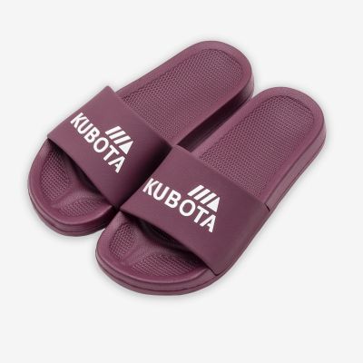 4. Kubota basic pool flip-flops burgundy KKBB14