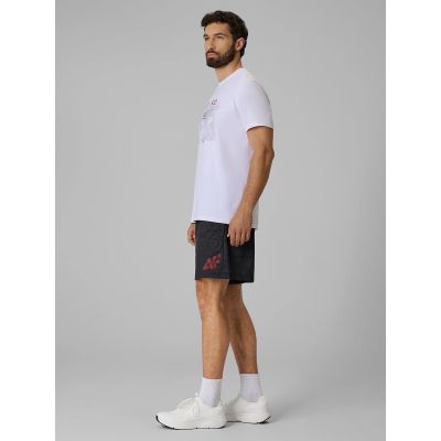 8. Men's regular printed T-shirt 4F 4FRSS26TTSHM4039-10S