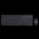 HP 150 Wired Mouse and Keyboard Set, Wired Black 240J7AA