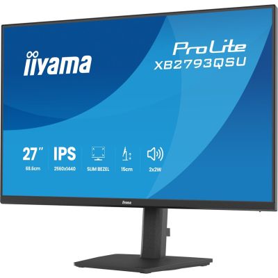 26. iiyama ProLite XB2793QSU-B1 computer monitor 68.6 cm (27") 2560 x 1440 px Quad HD LED Black