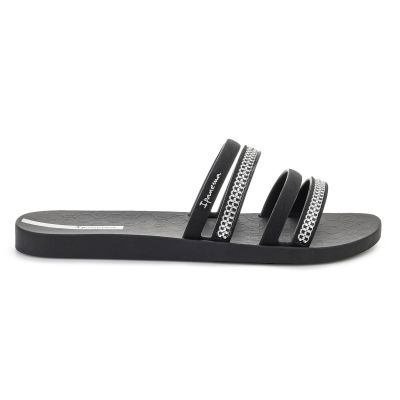 6. IPANEMA MESH SLIDE II FEM BLACK/SILVER 83751-BP394
