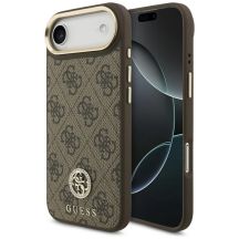 Guess 4G Strass Logo MagSafe Case for iPhone Air - Brown