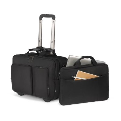 7. DICOTA D3250901 Laptop Bag 40.6 cm (16") Suitcase-style Case with Legs Black
