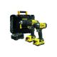 Set: SFMCD711 drill driver, SFMCF800 impact driver, 2 x 2Ah batteries, TSTAK