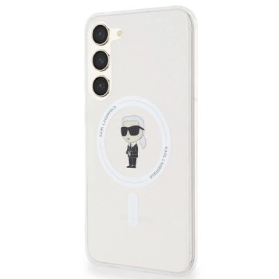 2. Karl Lagerfeld IML Ikonik MagSafe case for Samsung Galaxy S24+ - transparent