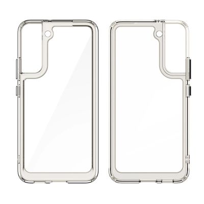 3. Outer Space Case for Samsung Galaxy S23+ cover with a flexible transparent frame