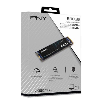 7. PNY CS2230 M.2 NVMe 500GB SSD