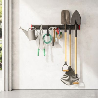 5. MACLEAN WALL-MOUNTED STEEL TOOL ORGANIZER, MAX LOAD 228KG, WIDTH 1222MM MC-179