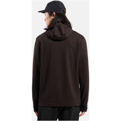 4. Men’s Odlo ESSENTIAL THERMAL Mid Layer Hoody, brown