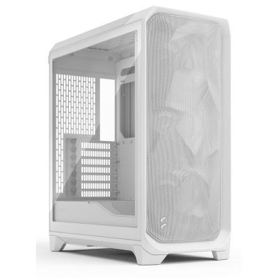 15. Fractal Design Meshify 3 White TG Clear Tint Case - Case - ATX