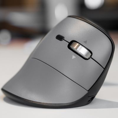 10. BakkerElkhuizen FastForward Pro mouse Office Right Side RF Wireless + Bluetooth + USB Type-C Optical 5000 DPI