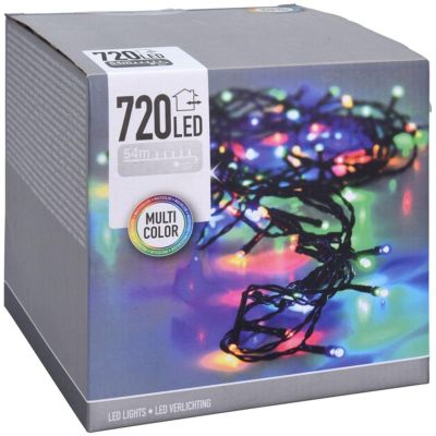 7. CHRISTMAS TREE LIGHTS 720 LED LIGHT CHAIN MULTICOLOR
