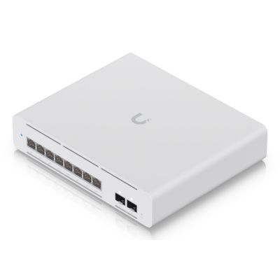 6. UBIQUITI USW-PRO-XG-8-POE UniFi Pro XG 8 PoE Switch Managed L2/L3 10G Ethernet (100/1000/10000) PoE Support Gray