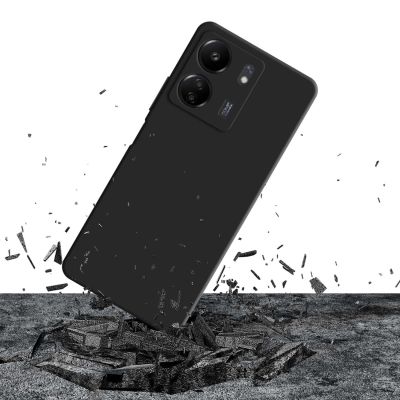 8. 3mk Silicone Case for Xiaomi Redmi 13C/POCO C65 - black