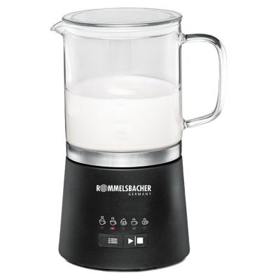 Rommelsbacher MS 625 Milk Frother/Warmer Automatic Milk Frother/Warmer Black, Stainless Steel