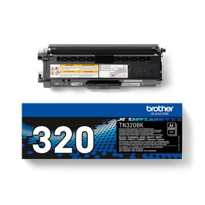 4. Brother Toner Black TN320BK=TN-320Bk, 2500 pages