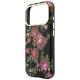 6. Guess Blossom Roses Print MagSafe Case for iPhone 18 Pro / 17 Pro – Black