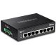 3. Trendnet TI-G80 Unmanaged Switch - 8 x 100/1000/10000 - DIN Rail Mount, Wall Mount - DC (TI-G80)
