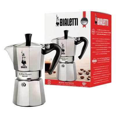 BIALETTI Moka Express 8006363011662 coffee maker (silver)