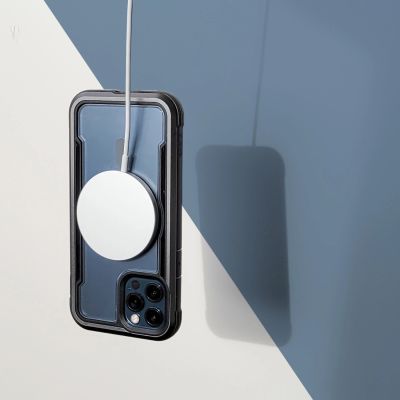 10. Raptic X-Doria Secure Case iPhone 14 with MagSafe armored blue cover