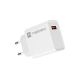 6. NATEC RIBERA USB-A 18W WHITE CHARGER NUC-2057