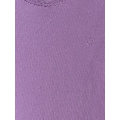 8. Regular plain girls' T-shirt 4F 4FJRSS26TTSHF3554-12S