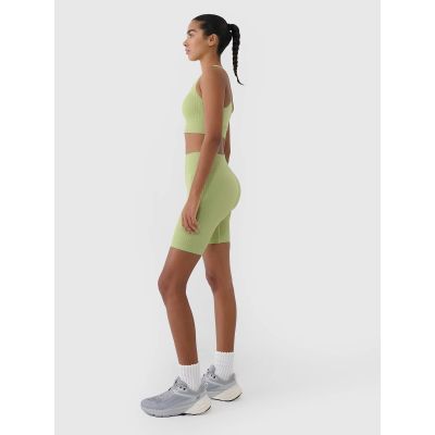 3. Women's seamless training cycling leggings 4F 4FRSS25TFSTF022-42S