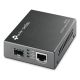 10G multi-gigabit media converter/RJ45 to 10G SFP+ slot