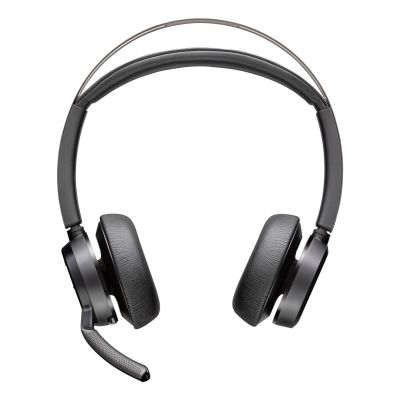 2. POLY Voyager Focus 2 USB-CC Headset with USB-C/A Adapter and Charging Base