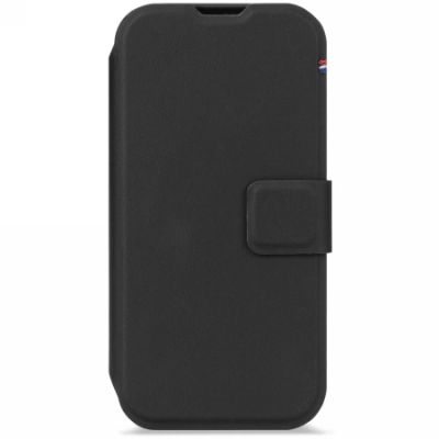 2. Decoded Textured Silicone Detachable Wallet MagSafe Case for iPhone 17 - Black