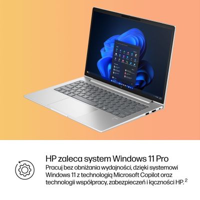 26. HP EliteBook 6 G1i AI PC Intel Core Ultra 7 265U Laptop 35.6 cm (14") WUXGA 24 GB DDR5-SDRAM 512 GB SSD Wi-Fi 6E (802.11ax) Windows 11 Pro Silver