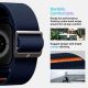 12. Spigen Lite Fit "Pro" Strap for Apple Watch 10 46mm - Navy Blue
