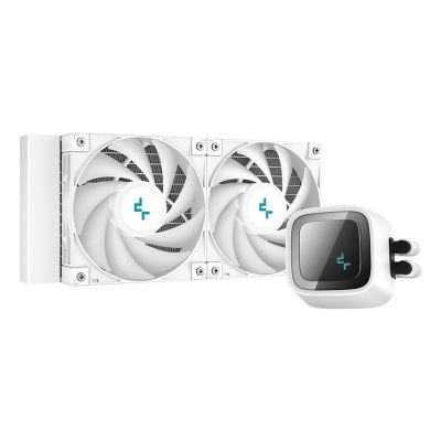 2. DeepCool LS520 WH Processor All-in-One Liquid Cooler 12 cm White 1 pc.
