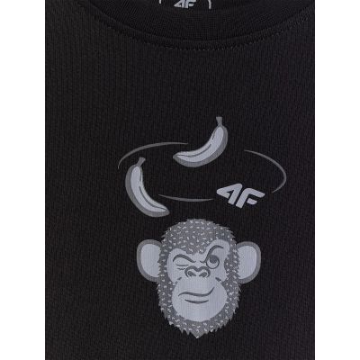 6. Boy's loose T-shirt with print 4FJRSS26TTSHM4276-20S
