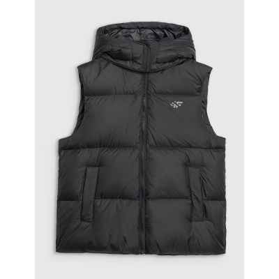 9. Women's down vest with natural filling 4F 4FWAW25TVJAF223-083S