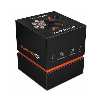 16. MAXGROOM JK-1688 Electric Shaver for Head and Beard - Black