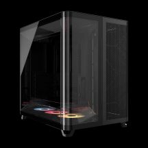 Corsair AIR 5400 RS-R ARGB Mid-Tower Case with Tempered Glass, Black