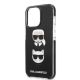 6. Karl Lagerfeld Karl&Choupette Head Case for iPhone 13 Pro Max - Black