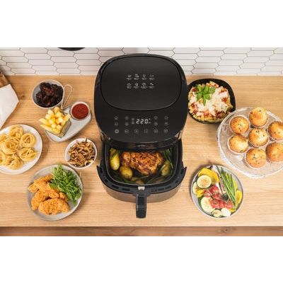 8. Eta Fritta Digi Double 7.2L Autonomous 1800W Hot Air Fryer Black