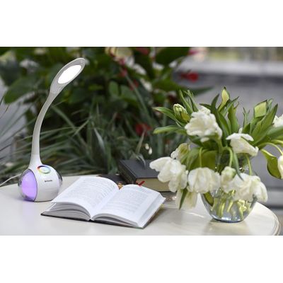 9. Activejet RAINBOW RGB LED table desk lamp white
