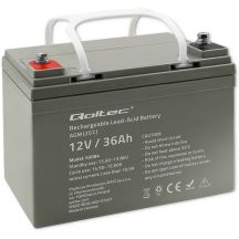 Qoltec AGM Battery | 12V | 36Ah | Maintenance-free | Efficient | LongLife | for UPS, scooter